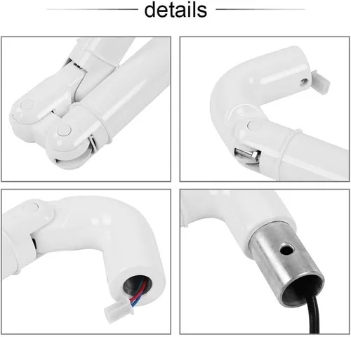 Vista 5 de Brazo de luz operatoria Dirección Luz de plástico LED Lámpara Soporte Post Brazo para Unidad Silla Conectar la Lámpara Es 0.866 in