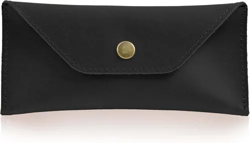 Vista 8 de Envoy Cartera de cuero genuino para efectivo hecha a mano con cuero de grano completo Bolsa de utilidad diseñada para efectivo, monedas, tarjetas