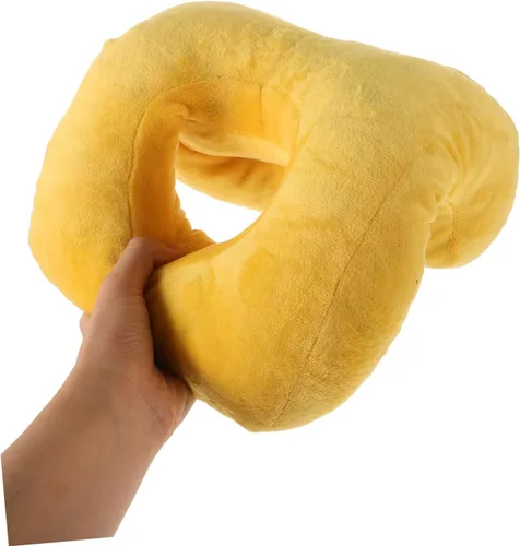 Vista 4 de Almohada para la siesta Almohada de cuña de algodón con memoria Almohada redonda para las orejas Almohada Retina Almohada boca abajo Almohada