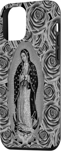 Vista 36 de Funda para iPhone 11 Nuestra Señora Virgen De Guadalupe Virgen María Floral