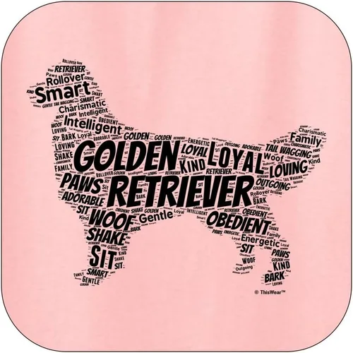 Vista 9 de ThisWear Golden Retriever Word Art - Sudadera con capucha para perro y cachorro
