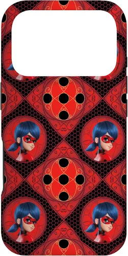 Vista 30 de Miraculous Ladybug and Cat Noir The Movie LB Pattern Case para iPhone 17