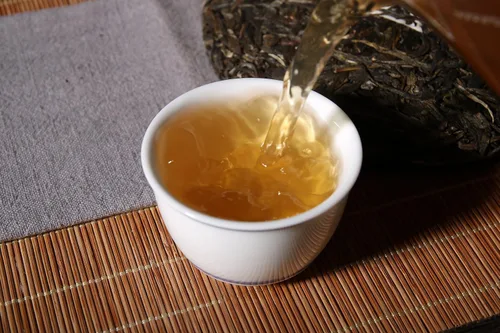 Vista 9 de Pastel de té Puerh crudo Bing Dao Nuo Wu de 2021 años, té Sheng Pu Erh natural y envejecido, pastel de té Puer crudo de Yunnan (1)