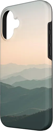 Vista 2 de Great Smoky Mountains - Funda para iPhone 16, diseño de montaña