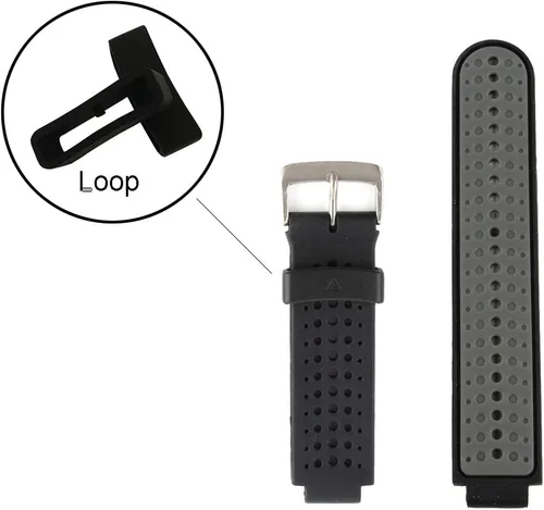 Vista 2 de Correa de repuesto para reloj inteligente Garmin Forerunner 220/230/235/620/630/735XT/235Lite, talla única