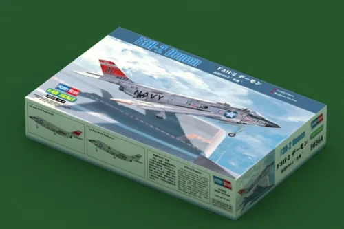 Vista 2 de Hobby Boss Kit de construcción de modelo de avión demonio F3H-2