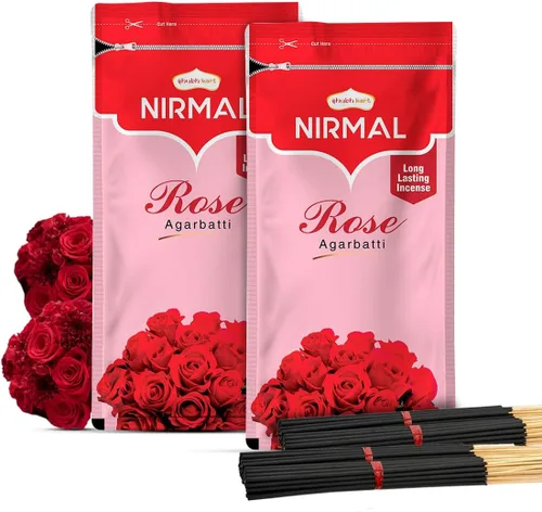 Vista 8 de Shubhkart Nirmal - Varitas de incienso de lavanda – Paquete de 2 inciensos, 200 varillas de fragancia de lavanda de primera calidad Incienso