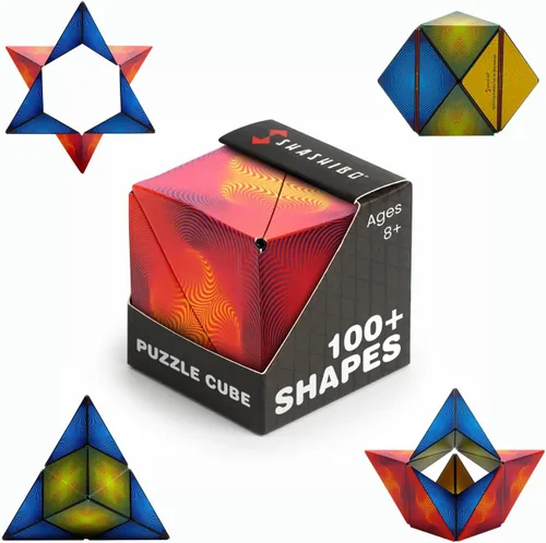 Vista 39 de Shashibo Juguete sensorial antiestrés para adultos y niños, juguete para aliviar el estrés para adultos, adolescentes y niños, juguetes geniales