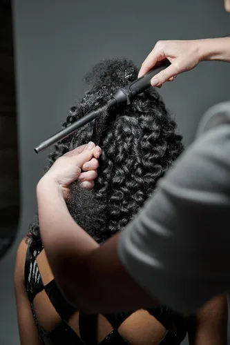 Vista 8 de ghd Rizador de pelo fino – Varita rizadora de pelo de 0.5 pulgadas con temperatura de herramienta de peinado más segura para el cabello, varita