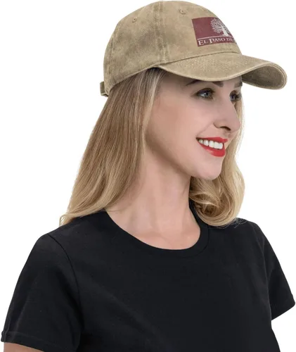 Vista 8 de KOSPOGO Bandera de Paso Robles, gorra de béisbol de California para hombres y mujeres, sombreros de vaquero vintage ajustables para papá