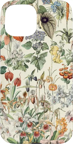 Vista 5 de Cute Flowers Vintage Botanical Flower Illustration Case for iPhone 17