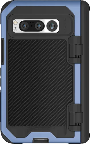 Vista 24 de Ghostek Atomic - Funda delgada transparente, parachoques de aluminio, protección resistente a prueba de golpes para Google Pixel 7 (6.3 pulgadas)