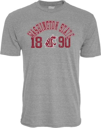 Vista 25 de Blue 84 NCAA - Camiseta para hombre, color gris jaspeado de triple mezcla