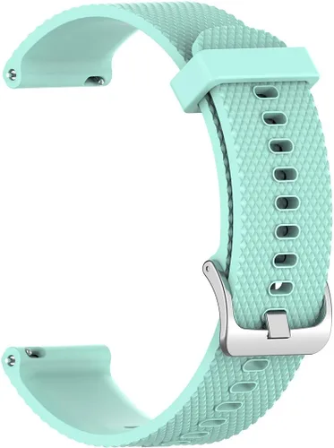 Vista 5 de TenCloud Correas compatibles con Letscom Correa de reloj de repuesto, correas suaves y lavables de silicona, accesorios para reloj de fitness ID205L