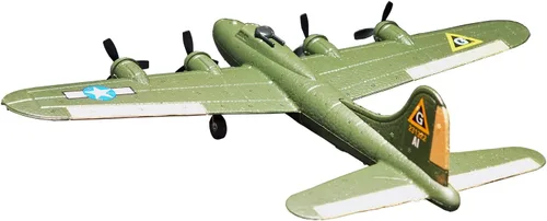 Vista 3 de Avión de control remoto de avión RC - RTF 2.4GHz Radio Control B17 iluminación avión para principiantes