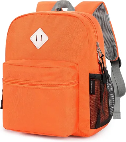 Vista 68 de Mochila para niños pequeños STEAMEDBUN para niños y niñas, mochila escolar para niños pequeños, Negro, 15 pulg., pequeña, Classic