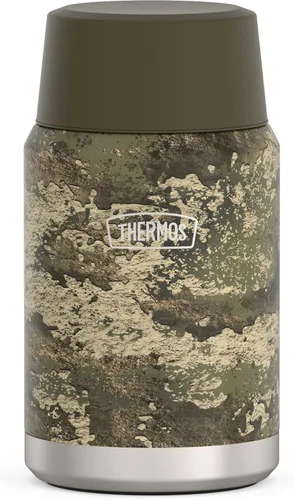 Vista 14 de THERMOS ICON - Tarro de alimentos de acero inoxidable con cuchara, 12 onzas, color negro