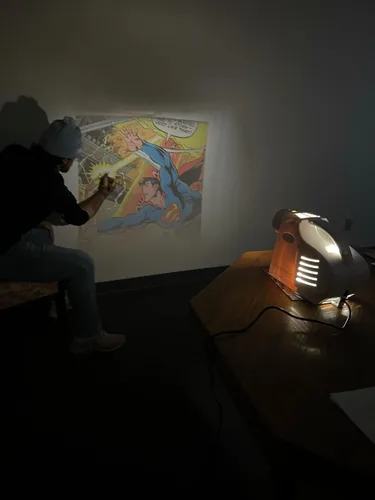 Vista 6 de Generic Proyector de arte opaco para reproducción de pared o lienzo (no digital)