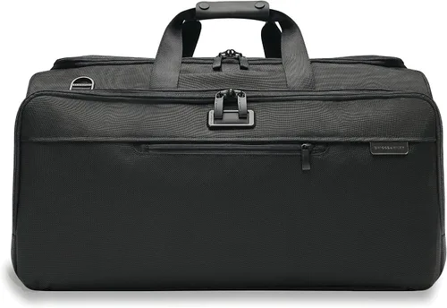Vista 8 de Briggs & Riley, Negro, bolsa de lona para ropa de 22 pulgadas, Negro -, Bolsa de lona para ropa