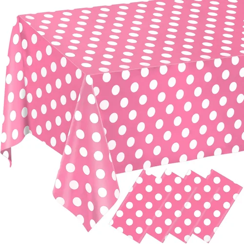 Vista 36 de 2 Pcs Light Blue Gingham Tablecloth Blue Disposable Plastic Checkered Table Cloths for Parties Disposable, Waterproof Rectangular Blue Table Cover