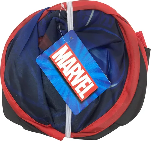 Vista 3 de Jay Franco Marvel Spiderman Web Sling Pop Up Cesta de lavandería - Cesta/Bolsa de lavandería de malla con asas duraderas, 22" x 14