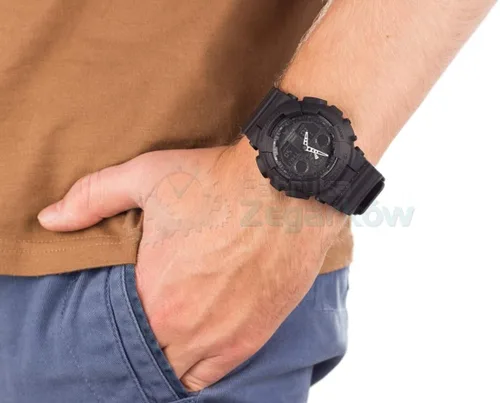 Vista 6 de Casio G-Shock - Reloj de pulsera para hombre resina con botones antideslizantes resistente al agua y antimagnético