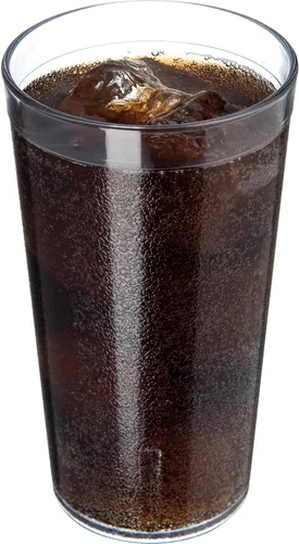 Vista 3 de Vasos de plástico Carlisle, apilables, resistentes a la rotura, sin BPA, 16 onza, Transparente