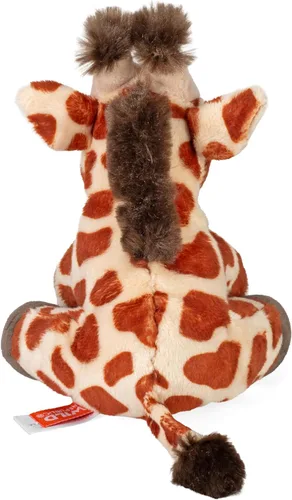 Vista 4 de Wild Republic Pocketkins - Jirafa ecológica, animal de peluche, 5 pulgadas, hecho de materiales reciclados, respetuoso con el medio ambiente