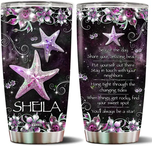 Vista 9 de Regalo personalizado de mariposa para niñas, mamá, esposa, mujeres, adultos, amantes de las mariposas, tazas de café, botella de agua, taza