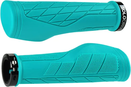 Vista 15 de SOLODRIVE Agarres de Bicicleta de Montaña de Diseño Ergonómico, Cómodos Agarres de Manillar de Bicicleta, Mango de MTB de Bloqueo Único