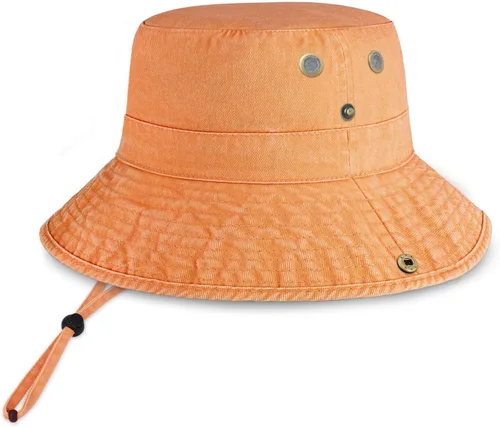 Vista 21 de CHOK.LIDS Sombrero clásico de algodón de ala ancha con cuerda ajustable unisex sombrero de sol ligero para viajes al aire libre