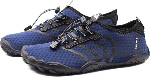 Vista 2 de Zapatos de agua para hombres y mujeres, secado rápido, ligeros, descalzos, natación, playa, piscina, surf, camping, aqua, escalada, deportes