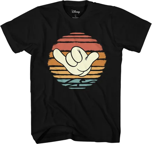 Vista 3 de Disney Mickey Mouse - Camiseta de mano suelta para adultos
