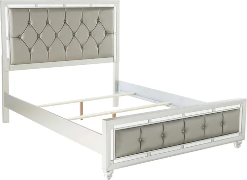 Vista 6 de Cama matrimonial Riley Tufted