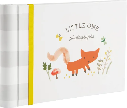 Vista 2 de C.R. Gibson BP73-24546 Little One Woodland - Álbum de fotos de libro de brag de género pequeño, 7.25 pulgadas de ancho x 4.5 pulgadas de largo