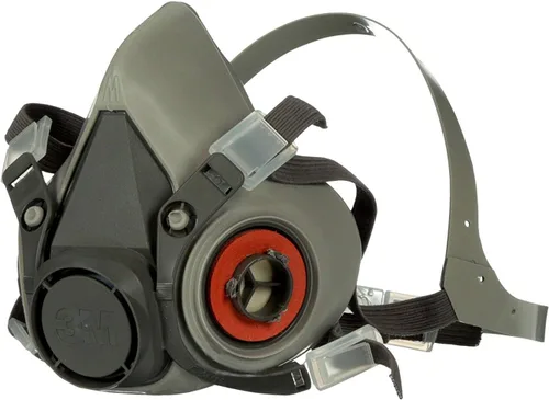 Vista 3 de 3M 6200 Half Mask for Use With 6000 Series Cartridges, Face Piece