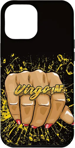 Vista 25 de iPhone 13 Pro Max Virgo AF - Anillo de astrología de cumpleaños para mujer, signo del zodiaco, funda Virgo