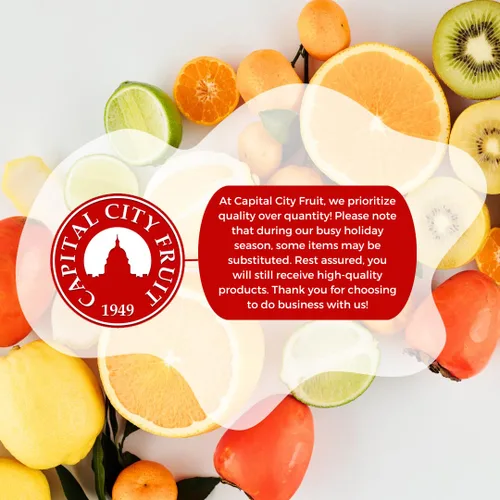 Vista 2 de Capital City Fruit Classic Gourmet Fruit and Nut Caja de regalo