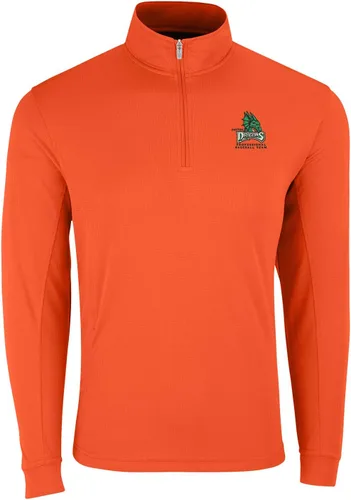 Vista 12 de Vantage Apparel Jersey con cremallera de un cuarto de béisbol de la liga menor