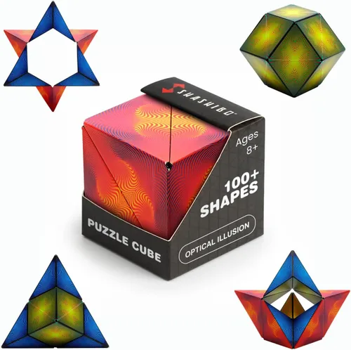 Vista 41 de Shashibo DODECA - Cubo magnético de rompecabezas, juguete para aliviar