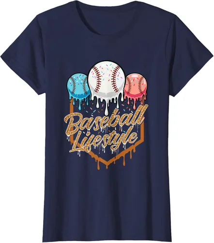 Vista 33 de Baseball Lifestyle - Camiseta de béisbol amante del béisbol