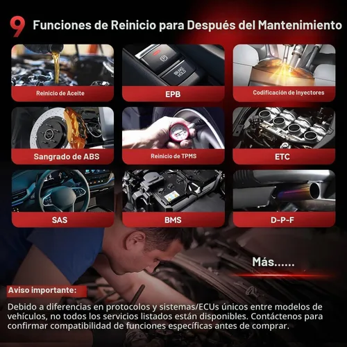 Vista 3 de iCarsoft MB V2.0 OBD2 escáner herramienta de diagnóstico para Benz/Sprinter/lector de código de sistema completo inteligente con 9 restablecimientos