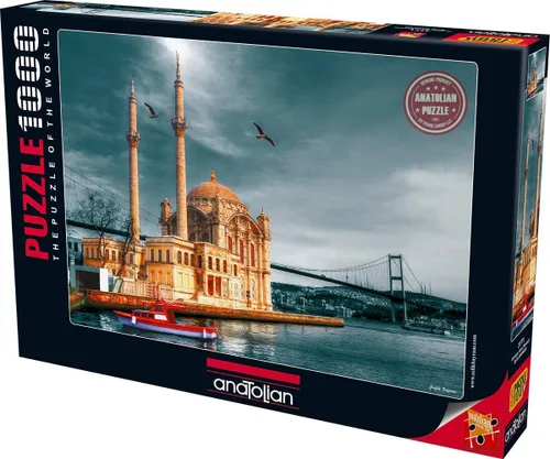 Vista 15 de Anatolian Puzzle - Bosphorus from Otagtepe, rompecabezas de 1000 piezas, 1028, marrón/a (ANA1028)