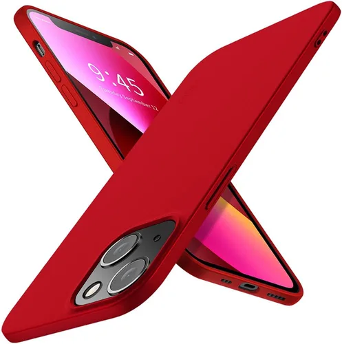 Vista 8 de X-level Funda compatible con iPhone 13 mini, ultrafina [serie Guardian], revestimiento suave de TPU mate, cubierta trasera ligera para iPhone 13