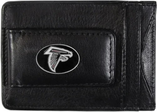 Vista 11 de Portadocumentos clip de piel para dinero NFL
