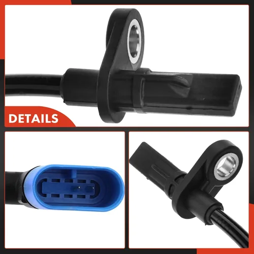 Vista 7 de A-Premium Sensor de velocidad de la rueda trasera ABS compatible con Mercedes-Benz
