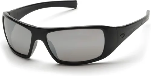 Vista 7 de Pyramex Goliath - Gafas de seguridad, marco negro, lente antiniebla transparente