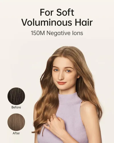 Vista 3 de Secador de Pelo Laifen SE Lite, Secador de Pelo Iónico Negativo con Motor Sin Escobillas de 100,000 RPM para Secado Rápido, Secador de Pelo de Alta