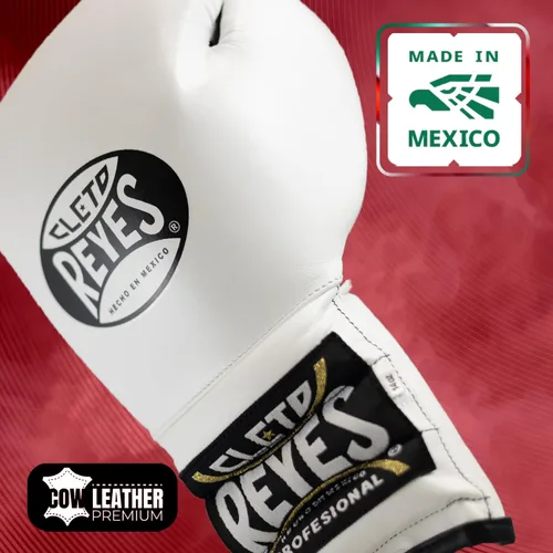 Vista 2 de CLETO REYES Traditional Professional-Grade Boxing Gloves with Laces for Training, Sparring and Heavy Punching Bags for Men and Women, MMA