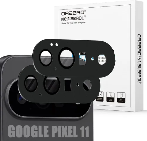 Vista 63 de Orzero Paquete de 2 protectores de lente de cámara compatibles con Google Pixel 9 Pro XL, protector de cámara de metal y vidrio de alta calidad